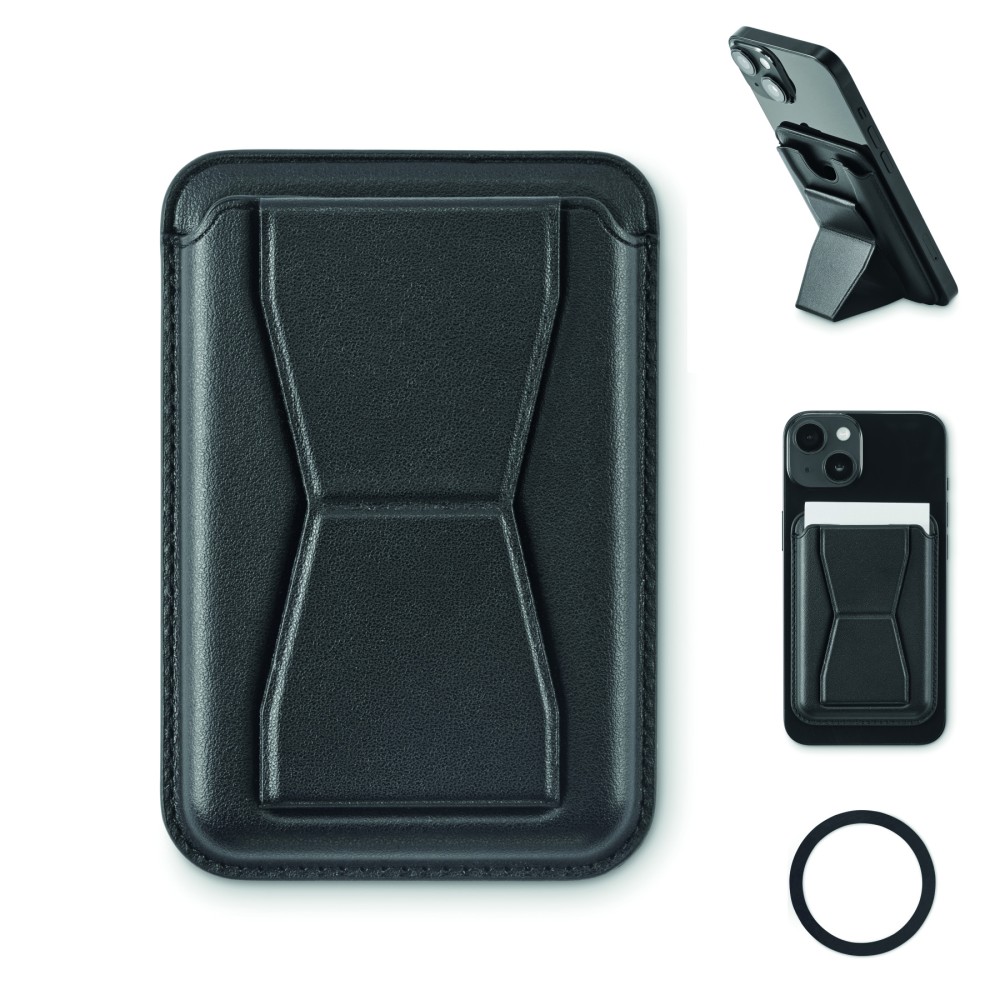 LEAMAG Magnetické PU pouzdro na karty