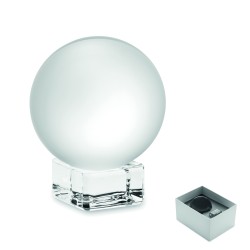 GLASSWARD Skleněná cena ve tvaru koule