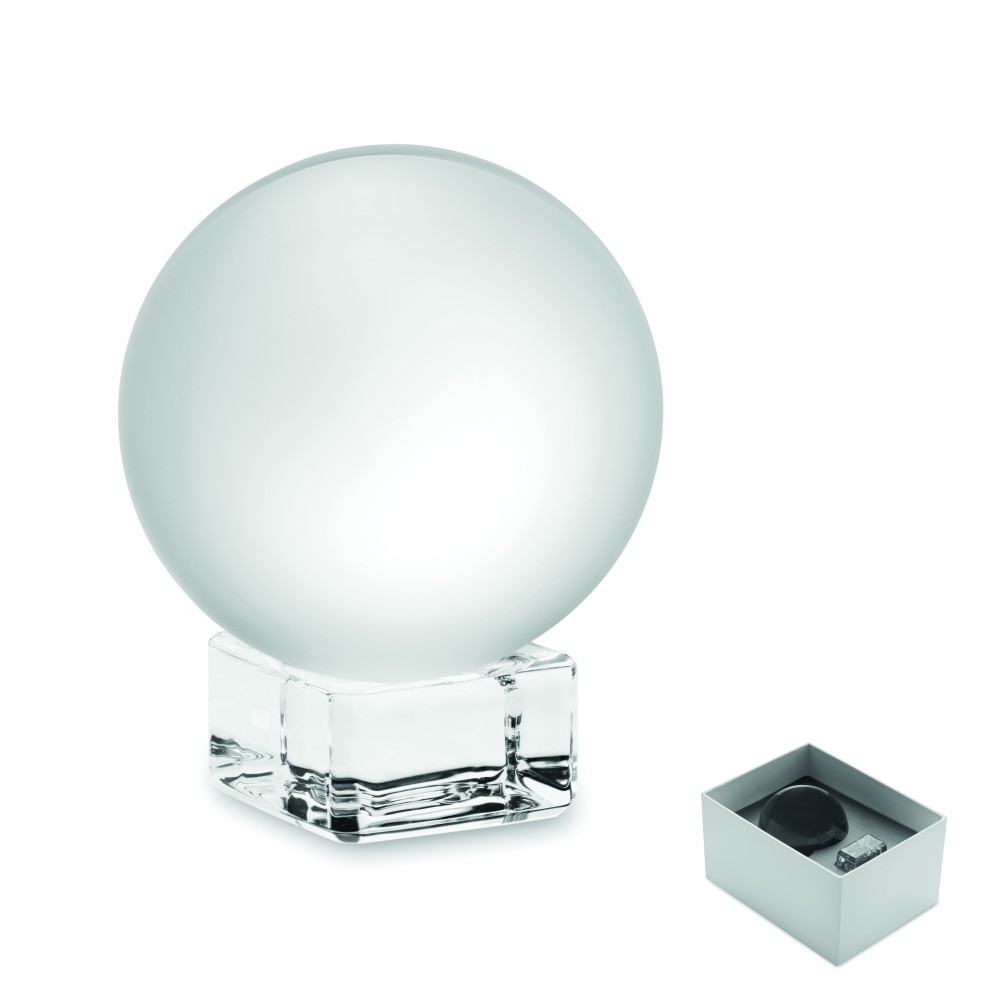 GLASSWARD Skleněná cena ve tvaru koule