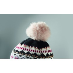 YULONG Pletená čepice s klapkami