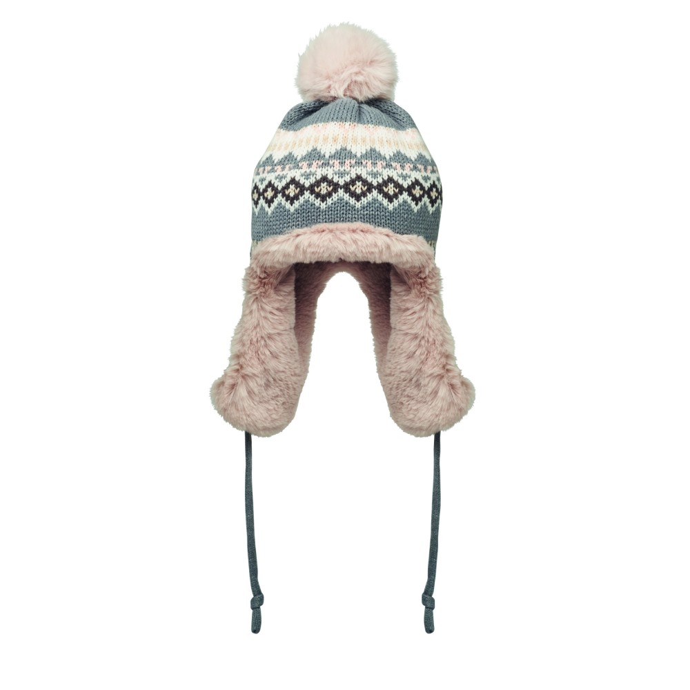 YULONG Pletená čepice s klapkami