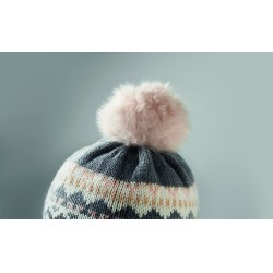 YULONG Pletená čepice s klapkami