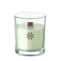 KIVAS WOOD Svíčka z rostlinného vosku 80g