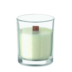 KIVAS WOOD Svíčka z rostlinného vosku 80g