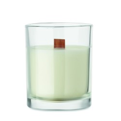 KIVAS WOOD Svíčka z rostlinného vosku 80g