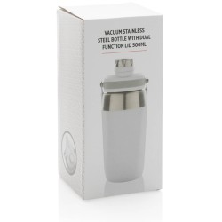 Nerezová termo láhev s duálním uzávěrem 500ml