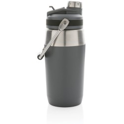 Nerezová termo láhev s duálním uzávěrem 500ml