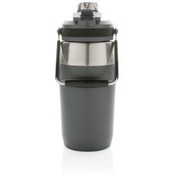 Nerezová termo láhev s duálním uzávěrem 500ml