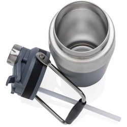 Nerezová termo láhev s duálním uzávěrem 500ml