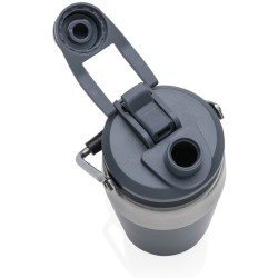 Nerezová termo láhev s duálním uzávěrem 500ml