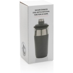 Nerezová termo láhev s duálním uzávěrem 500ml