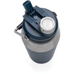 Nerezová termo láhev s duálním uzávěrem 1l