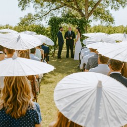 Zalea dřevěný deštník