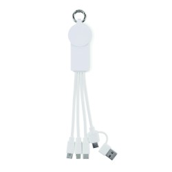 ICAB Nabíjecí type-C kabel 2v1