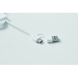 ICAB Nabíjecí type-C kabel 2v1