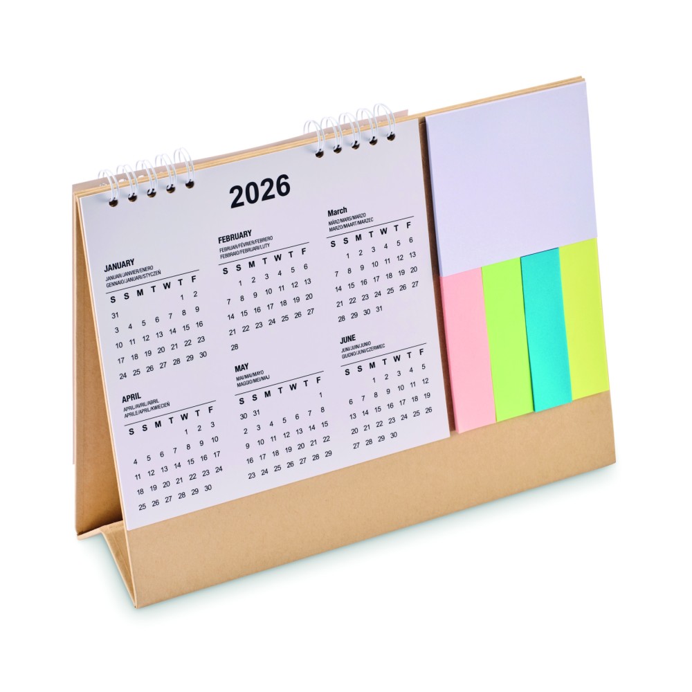 CALENDOO Stolní kalendář s bločkem