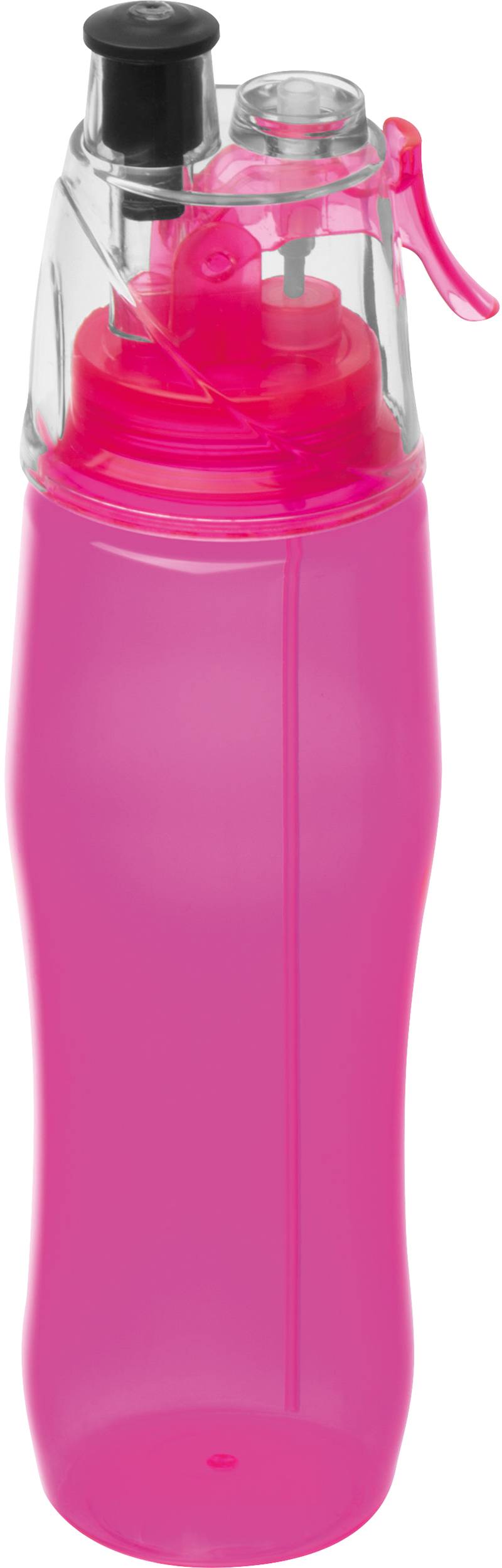 Sportovní láhev na pití s funkcí rozprašování