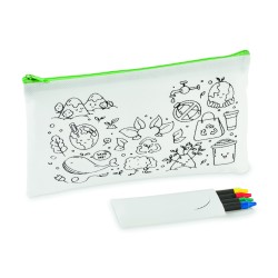 CRAY Penál se 4 pastelkami