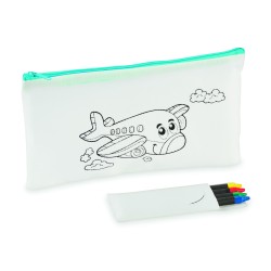 CRAY Penál se 4 pastelkami