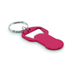 CLAVE Hliníková klíčenka s otvírákem
