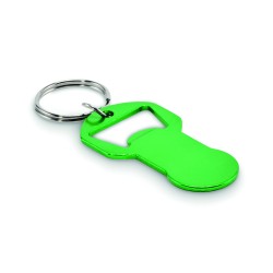 CLAVE Hliníková klíčenka s otvírákem