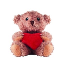 CUDDLE Plyšový medvídek se srdcem