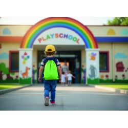 SHOOP KIDS Dětský stahovací batoh z RPET