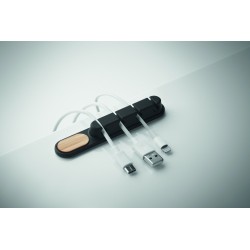 ORDER Silikonový organizér kabelů