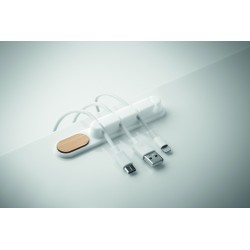 ORDER Silikonový organizér kabelů