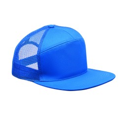 BEAD 7panelová kšiltovka s plochým