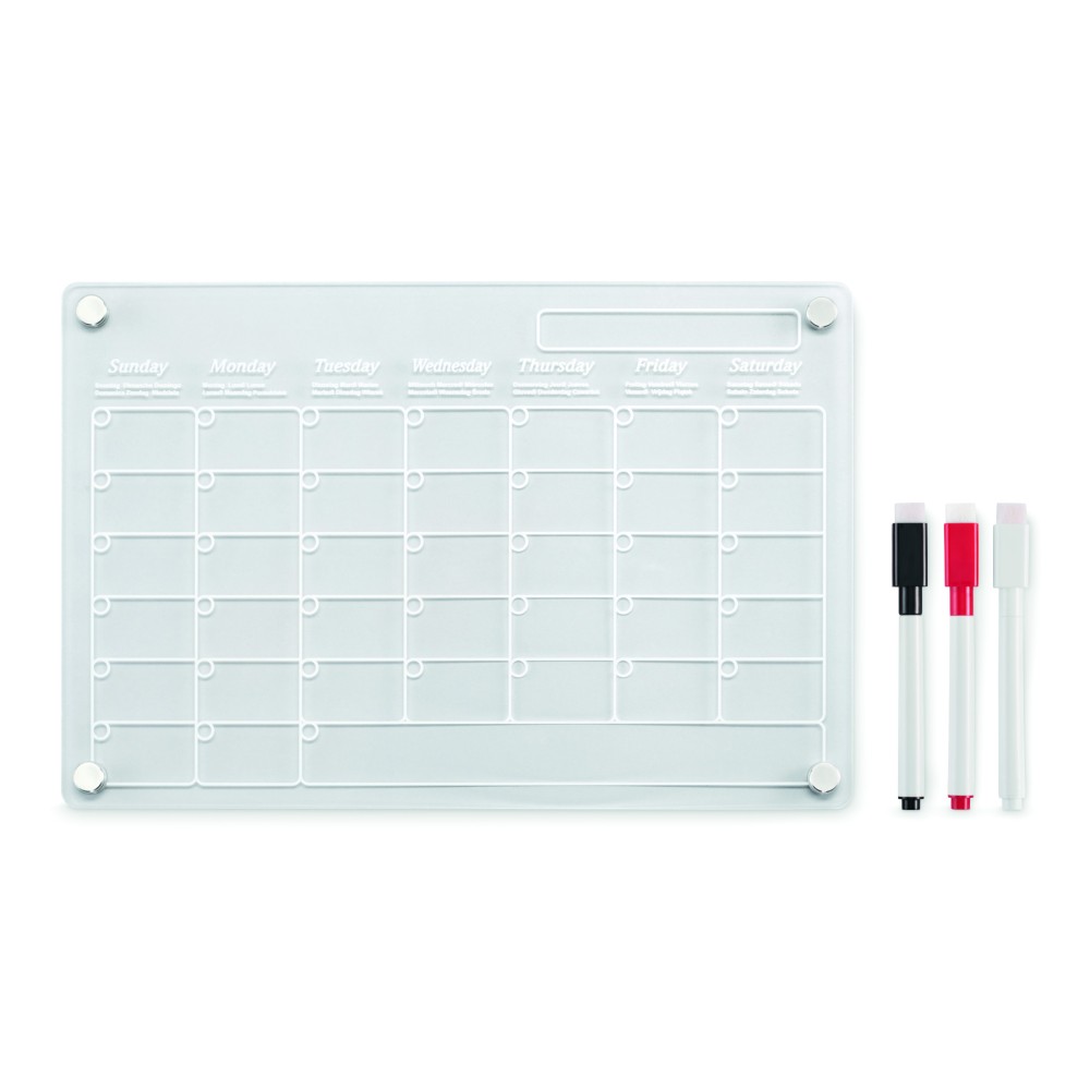 PLANIT Magnetický akrylový plánovač