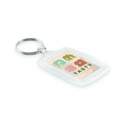 WITHME Klasická průhledná klíčenka