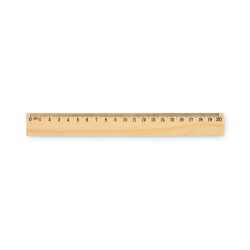 RULER20 Dřevěné pravítko 20 cm