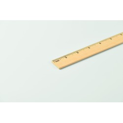 RULER30 Dřevěné pravítko 30 cm