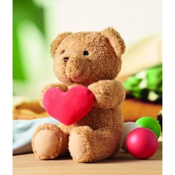 SNUGGLE Medvídek 23cm se srdcem