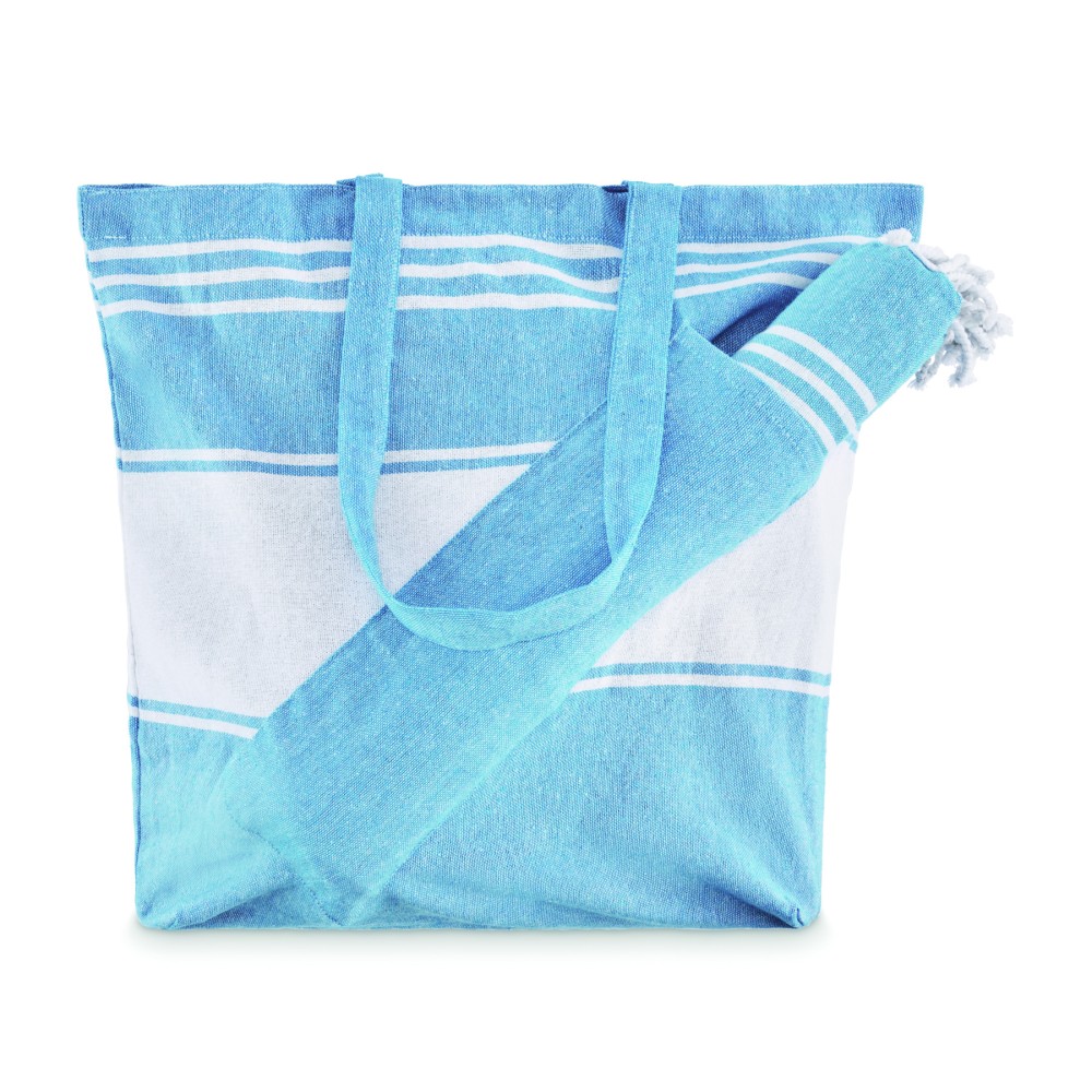 HUMMUM Plážová taška s ručníkem