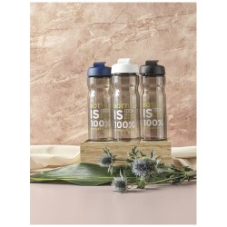 Sportovní lahev H2O Active Eco Base o objemu 650 ml s odklápěcím víčkem