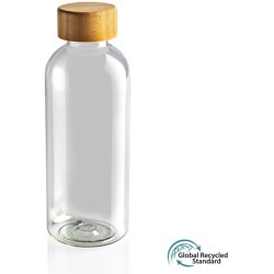 Lahev na vodu z GRS RPET s FSC bambusovým uzávěrem