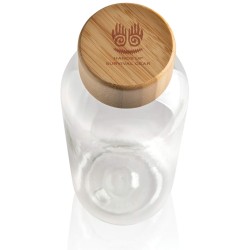 Lahev na vodu z GRS RPET s FSC bambusovým uzávěrem