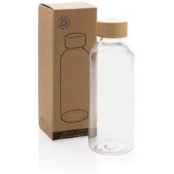 Lahev na vodu z GRS RPET s FSC bambusovým uzávěrem
