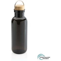 Lahev na vodu z GRS RPET s FSC bambusovým uzávěrem a madlem