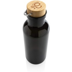 Lahev na vodu z GRS RPET s FSC bambusovým uzávěrem a madlem