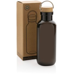 Lahev na vodu z GRS RPET s FSC bambusovým uzávěrem a madlem