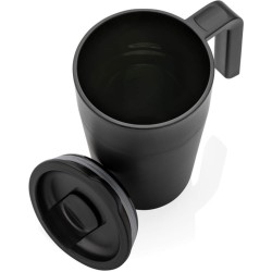 Hrnek s madlem z GRS recyklované oceli a plastu