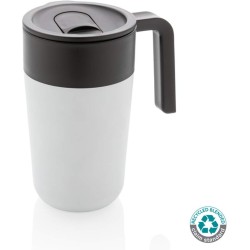 Hrnek s madlem z GRS recyklované oceli a plastu