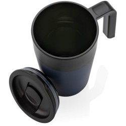 Hrnek s madlem z GRS recyklované oceli a plastu