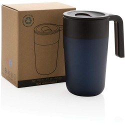 Hrnek s madlem z GRS recyklované oceli a plastu