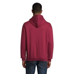 CONDOR Uni mikina s kapucí