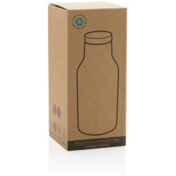 Kompaktní termo lahev z RCS recyklované oceli