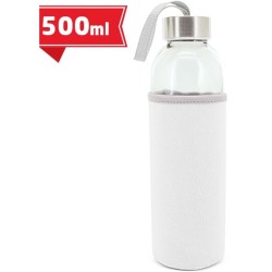 Průhledná láhev skleněná